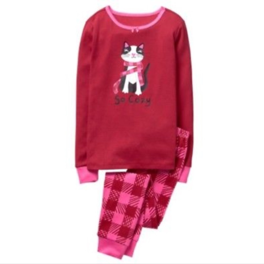 Gymboree Cozy Cat Pajamas